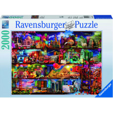 Ravensburger puzle Grāmatu pasaule, 2000 gab.