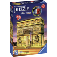 Ravensburger 3D pimedas helendav pusle Triumfikaar 216 tk