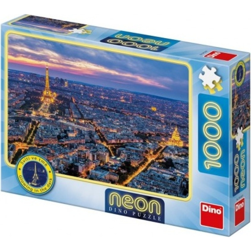 Dino neon puzle 1000 шт. Париж