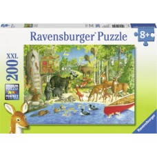  Ravensburger XXL Puzle Dzīvnieku dzīve, 200 gab.