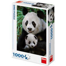 Dino puzle 1000 gab. Pandas