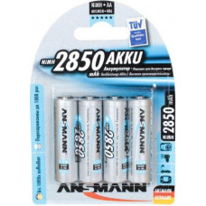 Ansmann AA/MIGNON/HR6 2650mAh 1.2V Low Self Discharge (LSD) Ni-MH akumulatori, lādējamās baterijas, 4 gab., blister