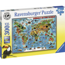 Ravensburger пазл Карта мира, 300 шт.