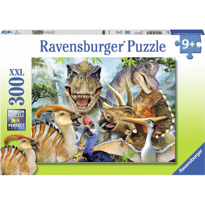 Ravensburger puzle 300 gab. Dinozauri