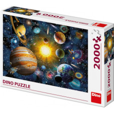 Dino puzle Saules sistēma, 2000 gab.
