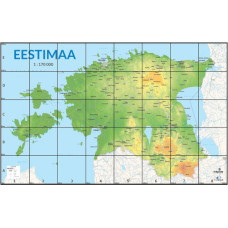 Dash robota laukums, Igaunijas karte