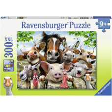 Ravensburger puzle 300.gab Lauku dzīvnieku selfijs