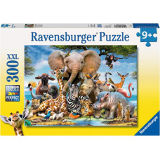 Ravensburger puzle 300 gab. Āfrikas draugi