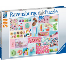 Ravensburger  puzle Saldais kārdinājums, 500 gab.