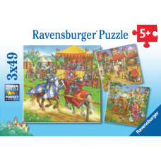 Ravensburger Puzzle 3x49 pc The Knight Tournament