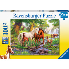 Ravensburger  puzle Zirgi, 300 gab.