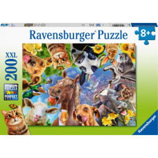 Ravensburger pusle 200tk Lõbusad loomad