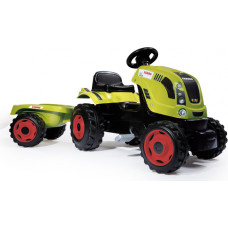 Smoby traktors Class Farmer XL + piekabe