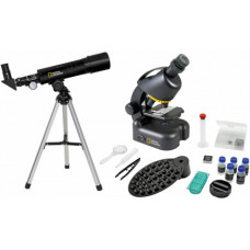 Bresser National Geographic Teleskopa un Mikroskopa komplekts