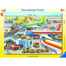 Ravensburger plaatpusle 40 tk Väike Lennujaam