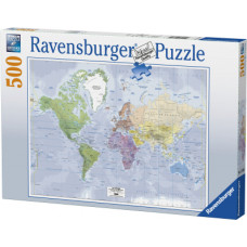Ravensburger pusle 500 tk Maailmakaart