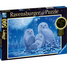 Ravensburger puzle Pūces mēnessgaismā, 500 gab.