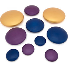 TTS Marvellous Metallics Coloured Pebbles 10pk