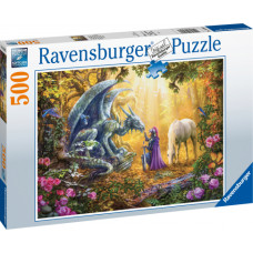 Ravensburger puzle Pūķa čuksts, 500 gab.