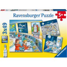 Ravensburger Puzzle 3x49 pc Space Mission